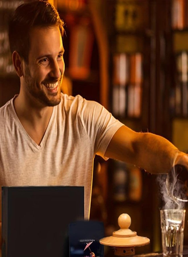 BdelrinQue Whiskey Kit Sealing Tool with Filter, Cocktail Kit, Bar Kit for Home Bartender Kit, Durable Flying Saucer Shape Design with Brush for Cocktail Tool - Image 5